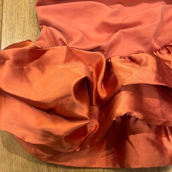 ASOS LUXE bubble hem bandeau tunic top - Picture 5 of 7